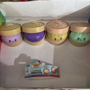 Lot of 4 Mystery Dumplings - opened